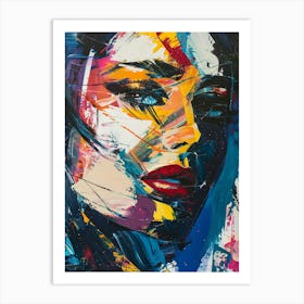 Portrait Of A Woman 3 Art Print