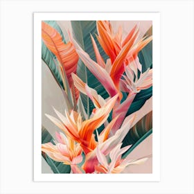 Bird Of Paradise 9 Art Print