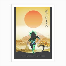 Gon Freecss 3 Art Print