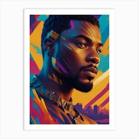 Black Panther Art Print