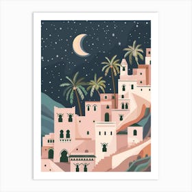 Night In Morocco 1 Art Print