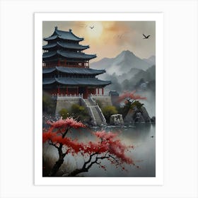 Asian Painting Art Print