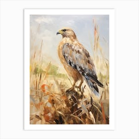 Bird Painting Falcon 3 Art Print