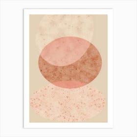 Abstract Circles 120 Art Print