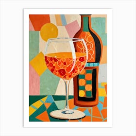 Glass Of Wine 2 Art Print