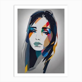 Portrait Of A Woman Art Print