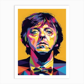 Paul Mc Cartney Art Print