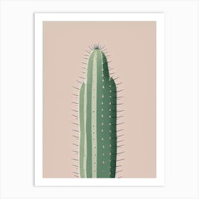 Nopal Cactus Simplicity 2 Art Print