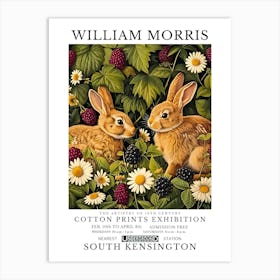 William Morris Exhibition Animals Series 39 Art Print