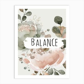 Balance No 5 Art Print