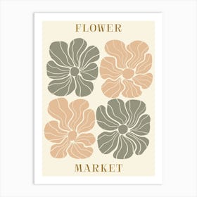 Flower Market 19 Art Print