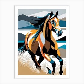 Modern Horse Art, 114 Art Print