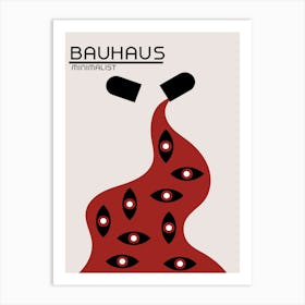 Bauhaus Minimalist 10 Art Print