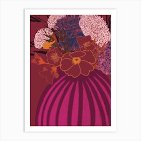 Flowers In A Vase Art Print