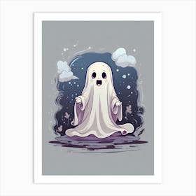 Ghost In The Water Art Print