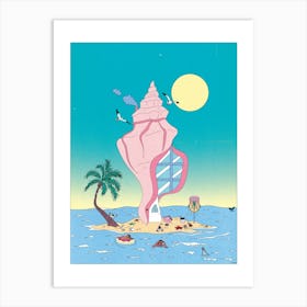 The Shell House Art Print