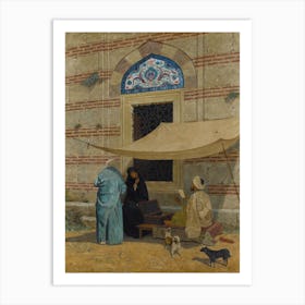 Public Scribe, Osman Hamdi Bey Art Print