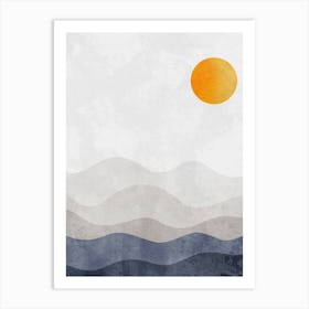 Sunrise Canvas Print Art Print