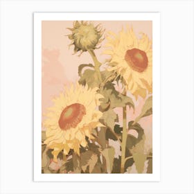 Classic Flowers 6 Art Print