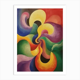 Abstract Painting 1780 Art Print