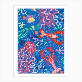 Ocean Medley Art Print