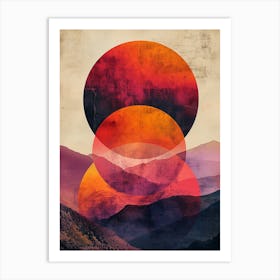 Sunset In The Mountains - abstract art, abstract painting  city wall art, colorful wall art, home decor, minimal art, modern wall art, wall art, wall decoration, wall print colourful wall art, decor wall art, digital art, digital art download, interior wall art, downloadable art, eclectic wall, fantasy wall art, home decoration, home decor wall, printable art, printable wall art, wall art prints, artistic expression, contemporary, modern art print, unique artwork, Art Print