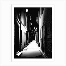 Alleyway Art Print