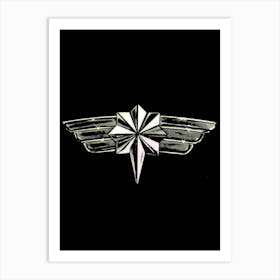 Wing Emblem Daryl Hall john Oates Art Print