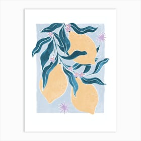 Matisse Lemons Art Print