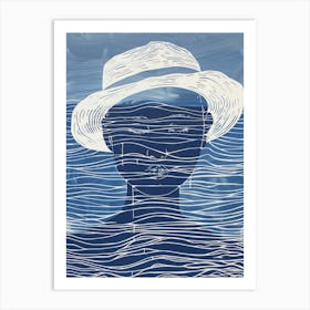 Man In A Hat Art Print