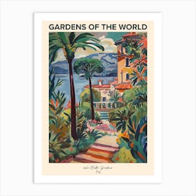 Isola Bella Gardens, Italy Gardens Of The World Poster Art Print