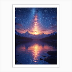 Starry Night 133 Art Print