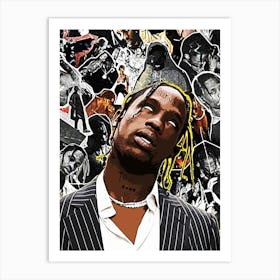 Travis Scott  Art Print