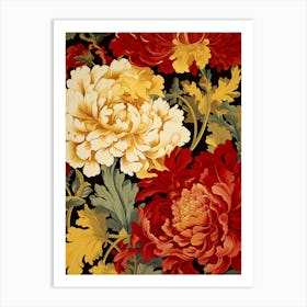 Carnations 4 Art Print