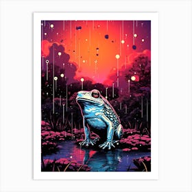 Frog Similar Art Print