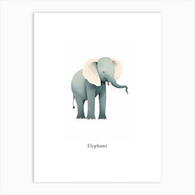 Elephant 2 Kids Animal Poster Art Print
