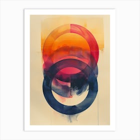 Art of Circles - city wall art, colorful wall art, home decor, minimal art, modern wall art, wall art, wall decoration, wall print colourful wall art, decor wall art, digital art, digital art download, interior wall art, downloadable art, eclectic wall, fantasy wall art, home decoration, home decor wall, printable art, printable wall art, wall art prints, artistic expression, contemporary, modern art print Art Print