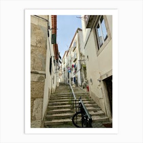 Stairs In Lisbon 1 Art Print