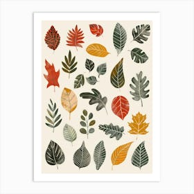 Autumn Leaves 58 Art Print