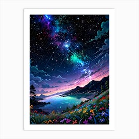 Night Sky 15 Art Print