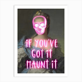 Haunt It Art Print