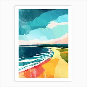 Beach Canvas Print 1 Art Print