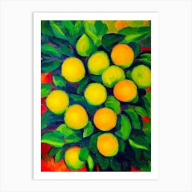 Breadfruit Vibrant Matisse Inspired Painting Fruit Art Print