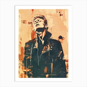 David Bowie Canvas Art Art Print