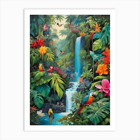 Tropical Paradise Art Print