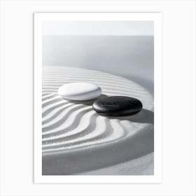 Zen Sand 1 Art Print