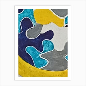 Abstract Painting 17 Art Print