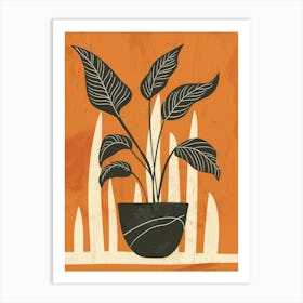 Plant In A Pot 75 Art Print