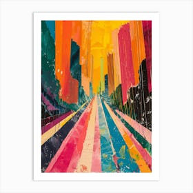 Cityscape 8 Art Print