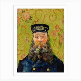 The Postman (Joseph Roulin), Vincent Van Gogh 1 Art Print